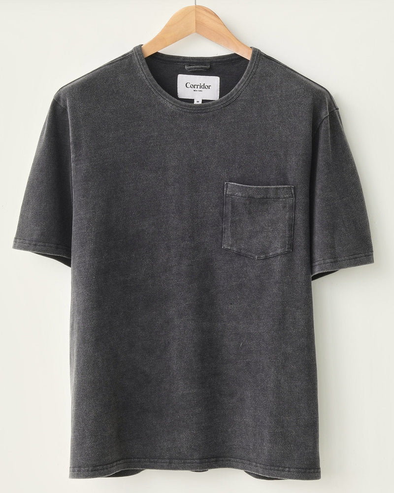 ORGANIC COTTON BLACK TEE SHIRT