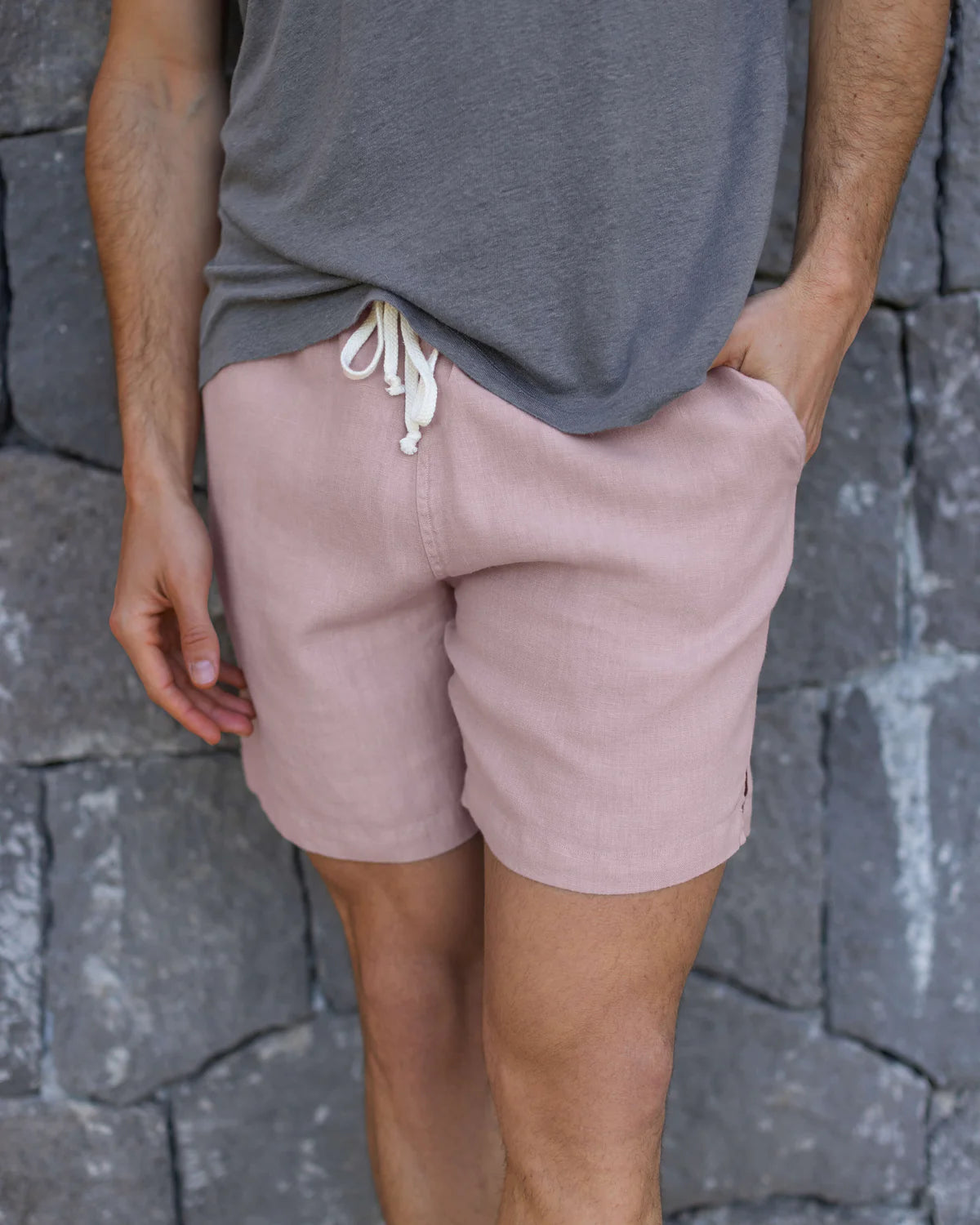 BO SHORTS -  ROSE