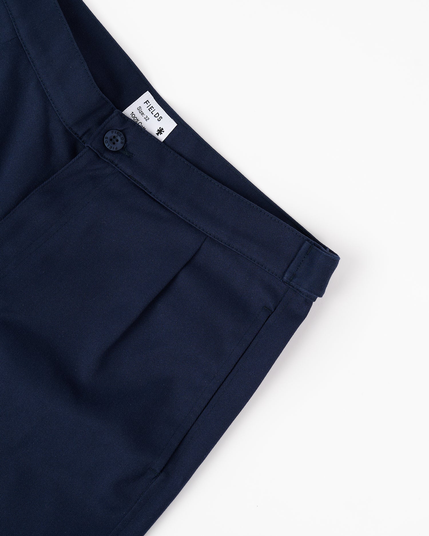 RELAXED COTTON SHORT - NAVY