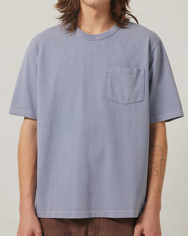 GARMENT DYED TEE - DUSK