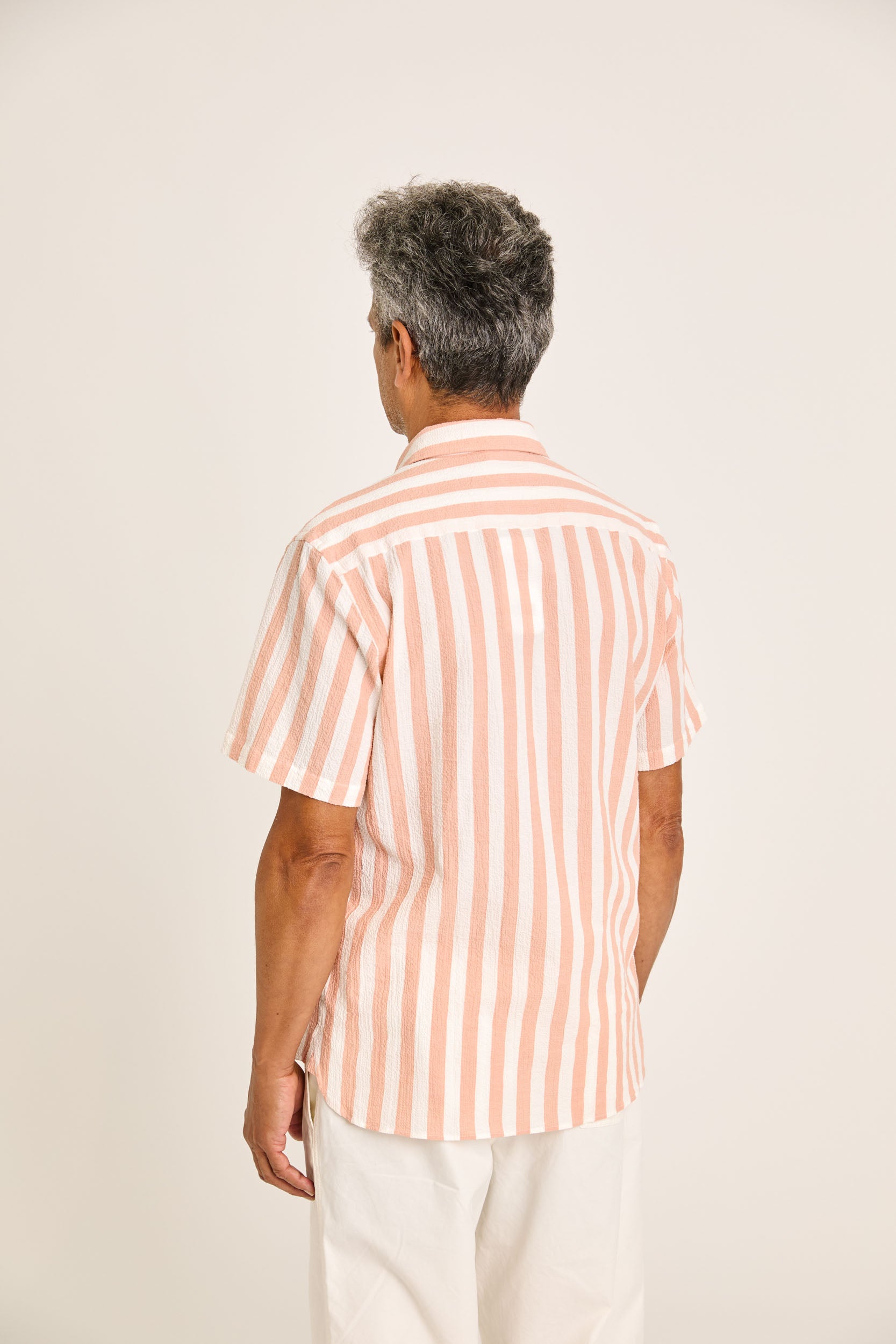 ALEGRE SHIRT - CLAY STRIPES